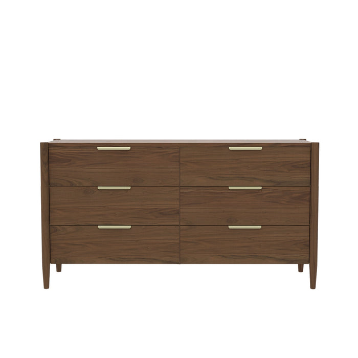 Alpine Furniture Sinclair Dresser, Walnut