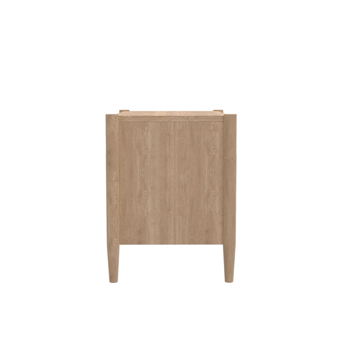 Alpine Furniture Sinclair Nightstand, Natural