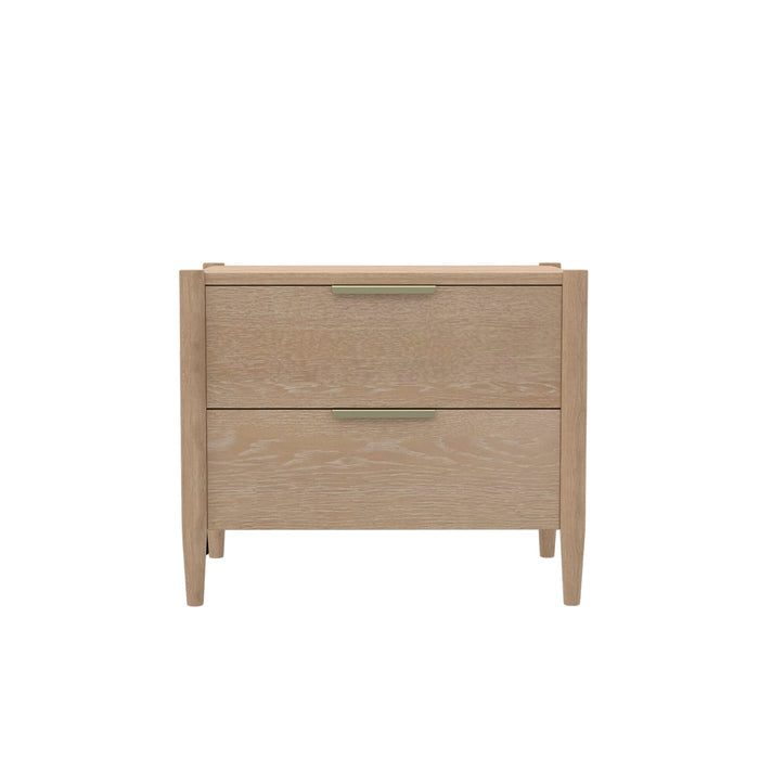 Alpine Furniture Sinclair Nightstand, Natural