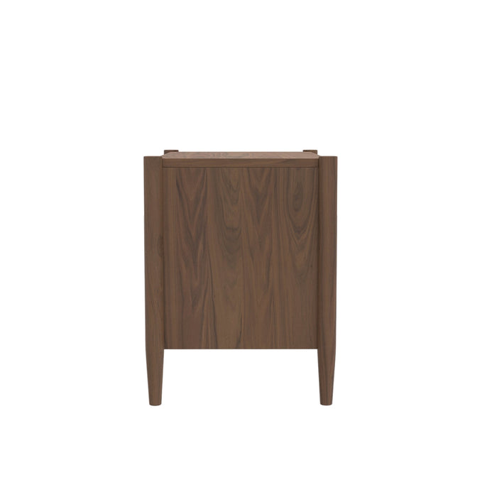 Alpine Furniture Sinclair Nightstand, Walnut