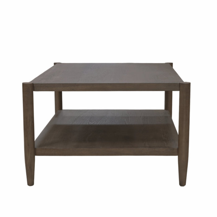 Alpine Furniture Cleo Sinclair Rectangular Coffee Table, Walnut