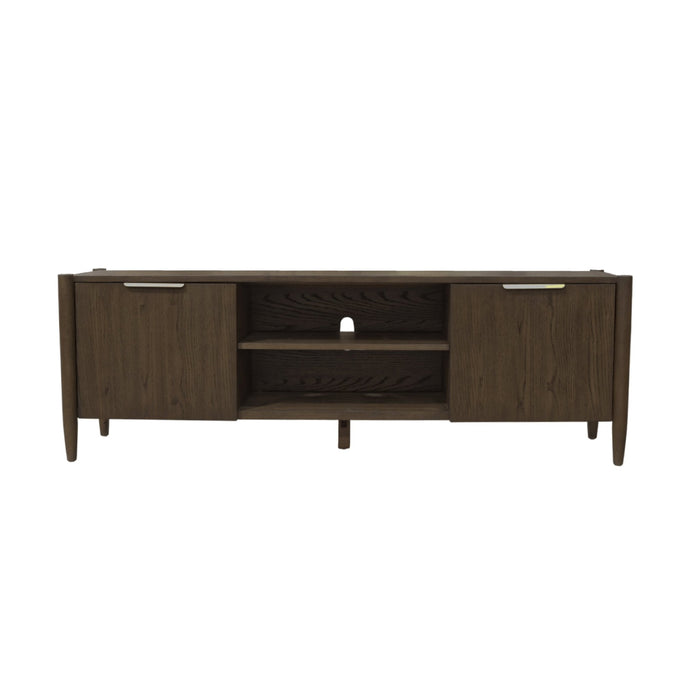 Alpine Furniture Cleo Sinclair TV Console, Walnut