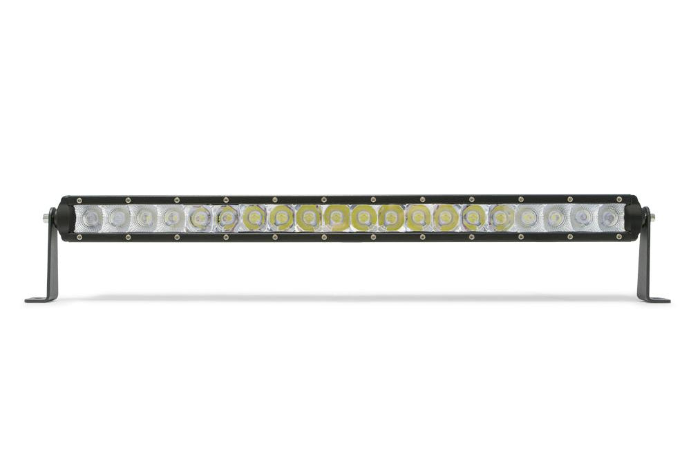 DV8 Offroad Single Row LED Light Bar with Chrome Face – on the trail, image 4 of 6