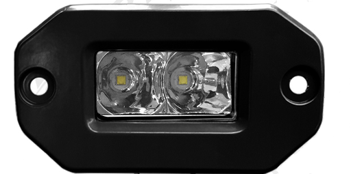 Jeep Code4 LED 2" Single Row Flush Mount Spot or Flood Auxiliary Lighting
