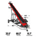 34 Ton Kinetic Log Splitter & Firewood Conveyor Combo, KT34 & HC2016 — view 14