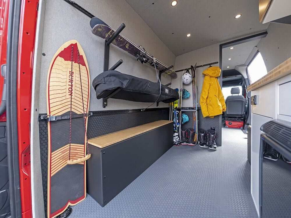 Flatline Van Co. Adventure Van Interior Ski & Snowboard Rack – image 2 of 6