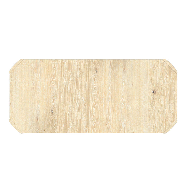 Alpine Furniture Sloane Extension Dining Table, Driftwood