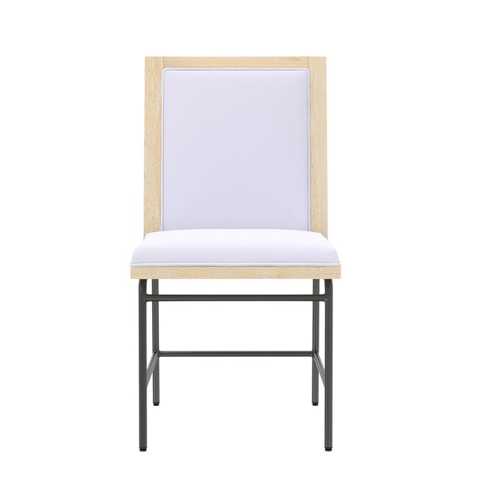 Alpine Furniture Sloane Side Chairs (Set of 2), Driftwood