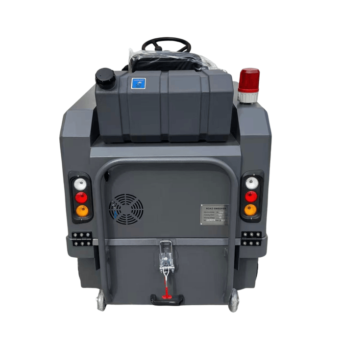SM1350 Ride-On Sweeper, 53" Industrial Floor Sweeper Machine with Triple Brushes and 21-Gal Hopper