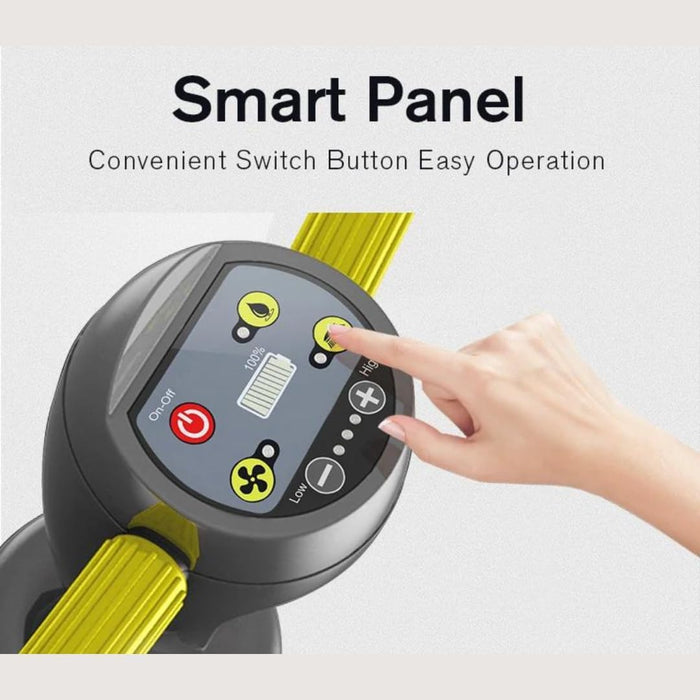 SANITMAX SM430 17" Walk-behind Floor Scrubber Machine, 360 Degree Rotating Head, 10000 sqft/h, Cordless... - Lifestyle View
