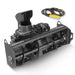 48'' Width, 20" Intake, Hydraulic Snow Blower for Mini Skid Steer, Remote Control Chute Rotation and Deflector, MSB48