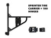 Flatline Van Co. 2019-2026 Mercedes-Benz Sprinter Van Rear Tire Carrier – image 8 of 10