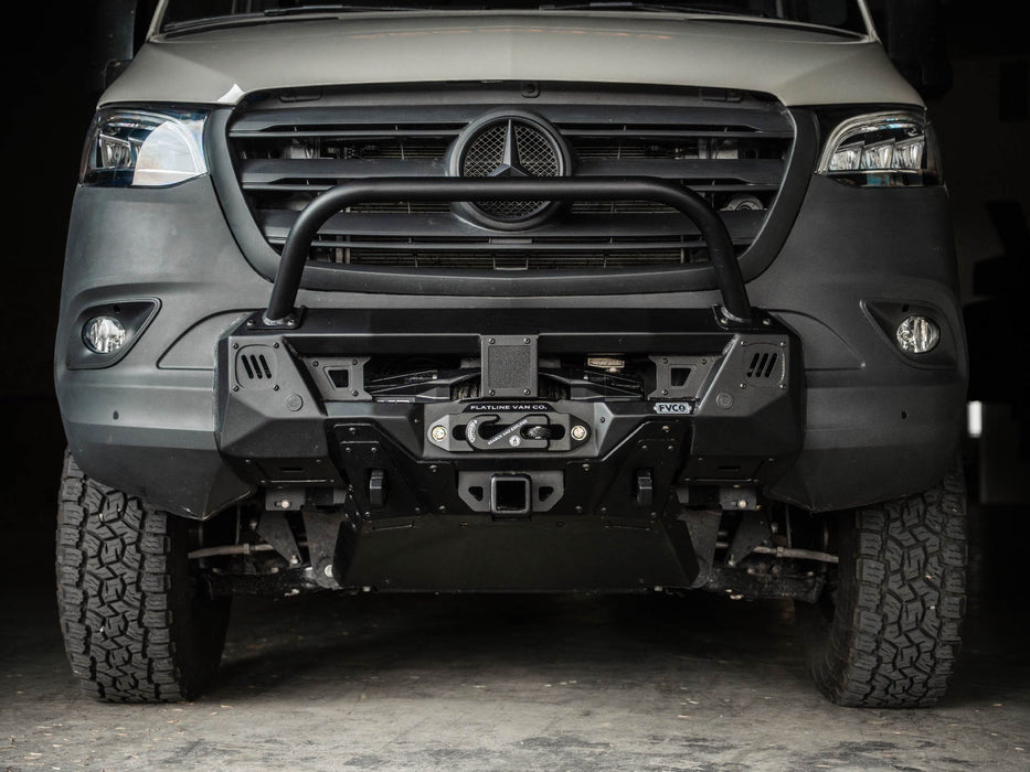Flatline Van Co. 2019-2026 Mercedes-Benz Sprinter Van Core Front Bumper Bull Bar – image 4 of 5