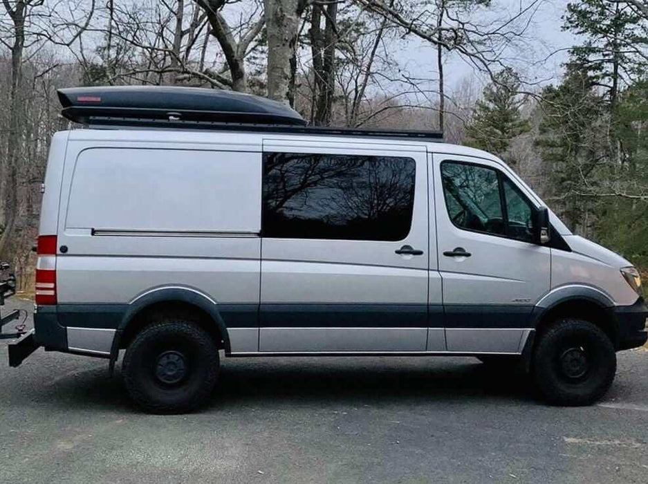 Flatline Van Co. 2007-2026 Mercedes-Benz Sprinter Van Low Pro Roof Rack 144" Low Roof – image 2 of 10