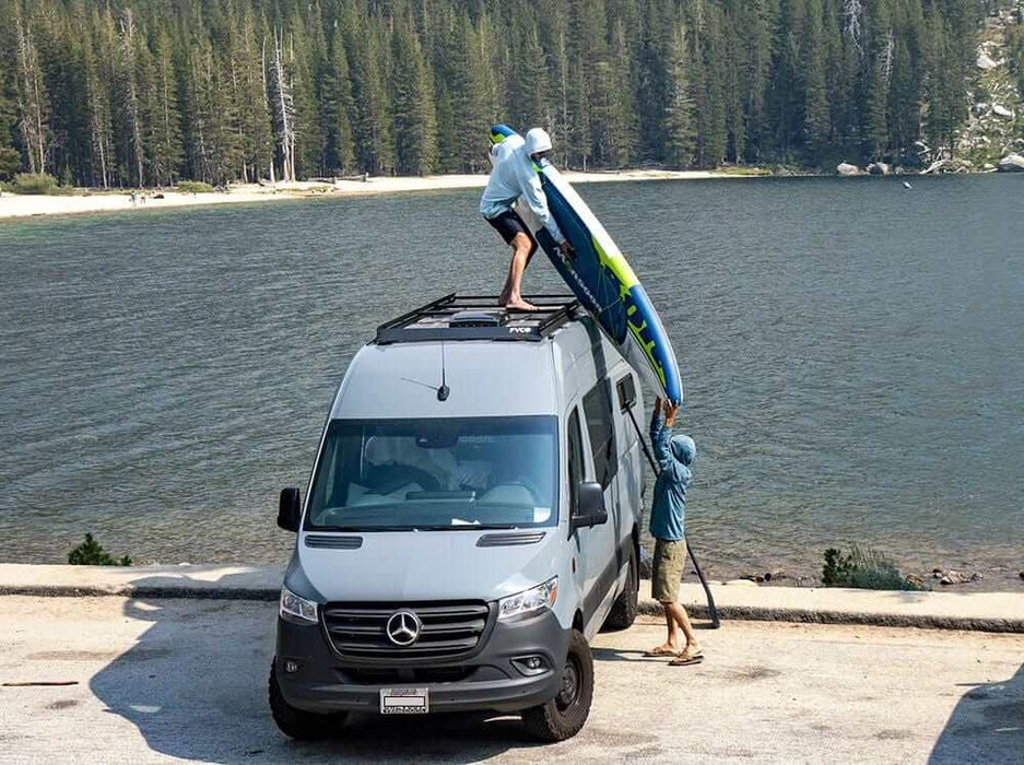 Flatline Van Co. 2007-2026 Mercedes-Benz Sprinter Van Low Pro Roof Rack 144" High Roof – image 6 of 16