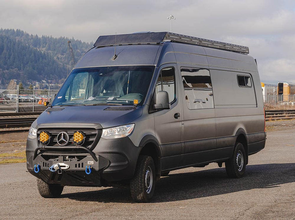 Flatline Van Co. 2007-2026 Mercedes-Benz Sprinter Van Standard Roof Rack 170" EXT – image 4 of 12