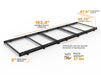 Flatline Van Co. 2007-2026 Mercedes-Benz Sprinter Van Low Pro Roof Rack 170" Wheelbase – image 15 of 16