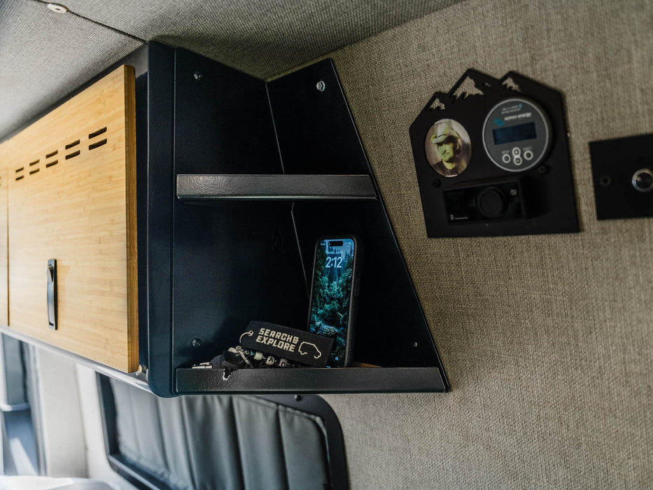 Flatline Van Co. 2007-2026 Mercedes-Benz Sprinter Van Angled Shelf – image 3 of 13