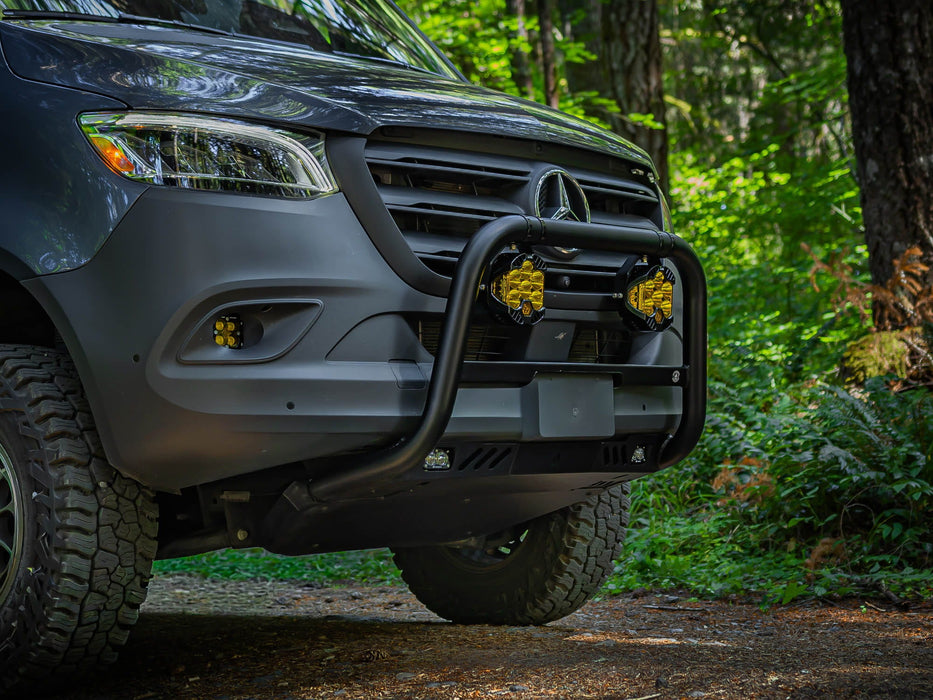 Flatline Van Co. 2019-2026 Mercedes-Benz Sprinter Van Front Skid Plate – detail view, image 3 of 20
