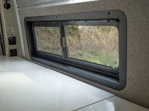 Flatline Van Co. 2007-2026 Mercedes-Benz Sprinter Van CRL Pill Window Trim – image 2 of 5