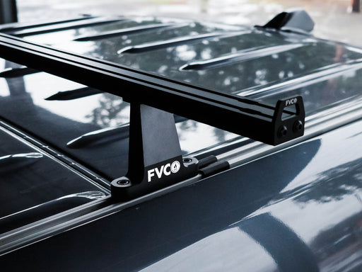 Flatline Van Co. 2007-2026 Mercedes-Benz Sprinter Van Crossbars for OEM Roof Rails – installed on vehicle, image 2 of 15