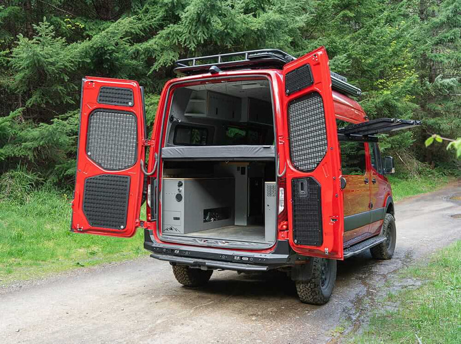 Flatline Van Co. 2019-2026 Mercedes-Benz Sprinter Van Rear Door Molle Panels – image 4 of 16