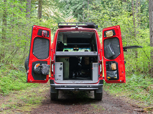 Flatline Van Co. 2019-2026 Mercedes-Benz Sprinter Van Rear Door Molle Panels – image 2 of 16