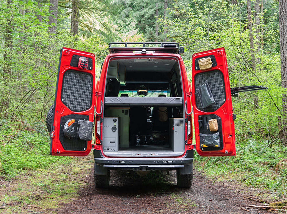 Flatline Van Co. 2019-2026 Mercedes-Benz Sprinter Van Rear Door Molle Panels – image 2 of 16