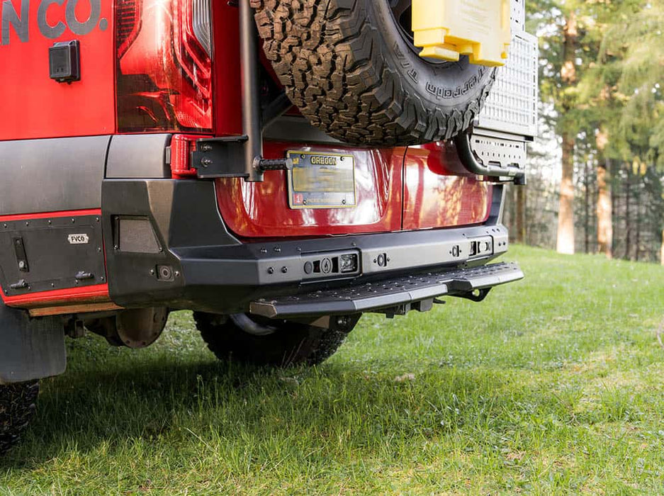 Flatline Van Co. 2019-2026 Mercedes-Benz Sprinter Van Rear Plate Step – image 3 of 15