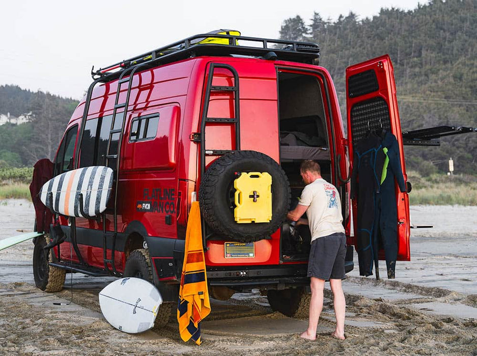 Flatline Van Co. Tire Carrier Rotopax Adapter – image 7 of 8