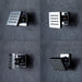 Cascada 2” Square Body Spray Shower Jet with built-in 16-Nozzles - View 15