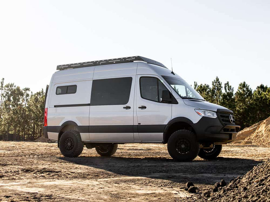 Flatline Van Co. 2007-2026 Mercedes-Benz Sprinter Van Standard Roof Rack 144" High Roof – image 4 of 20