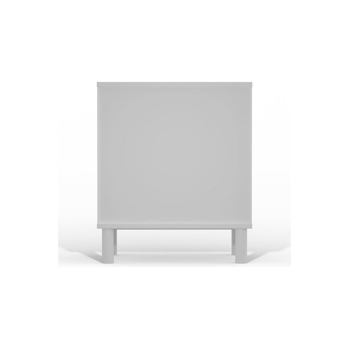 Alpine Furniture Stapleton One Drawer Nightstand, White