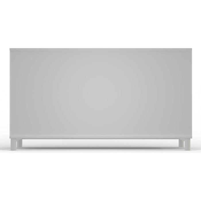 Alpine Furniture Stapleton Six Drawer Dresser, White