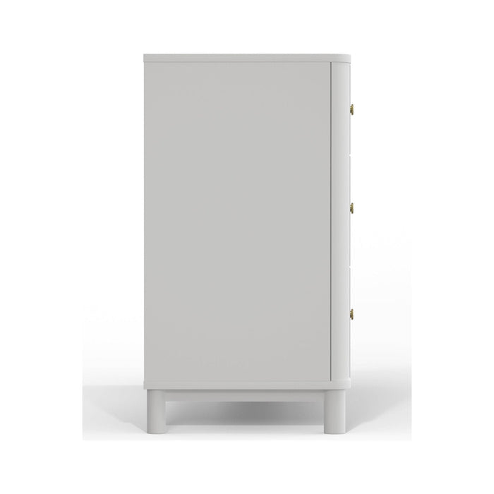 Alpine Furniture Stapleton Six Drawer Dresser, White