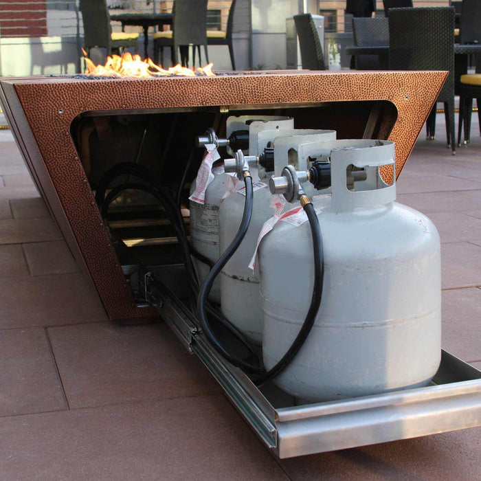 Starfire Designs 10ft Copper Spartan Gas Fire Pit Starfire Designs