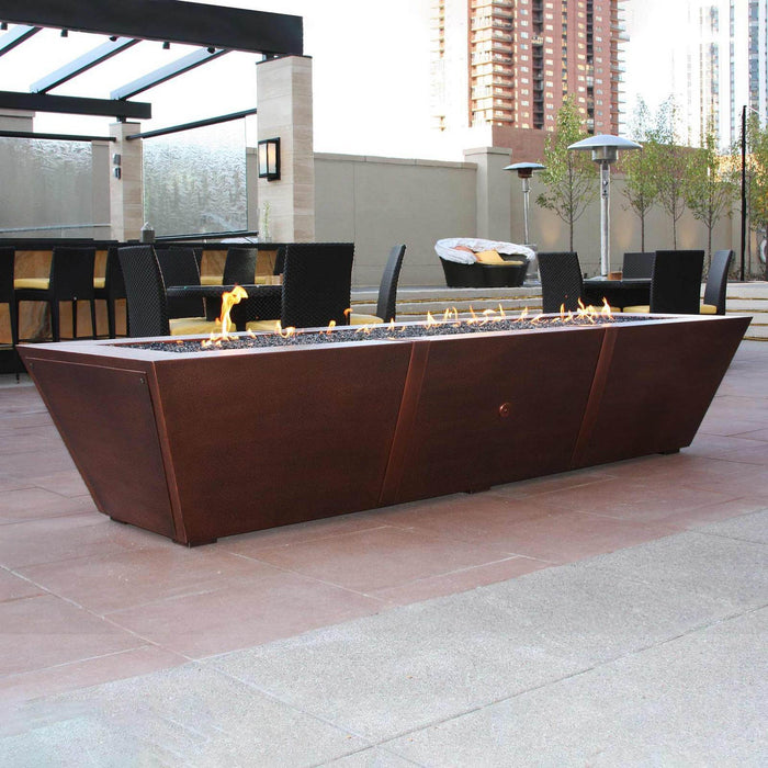 Starfire Designs 10ft Copper Spartan Gas Fire Pit Starfire Designs