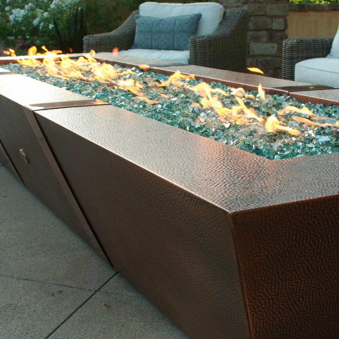 Starfire Designs 10ft Copper Spartan Gas Fire Pit Starfire Designs