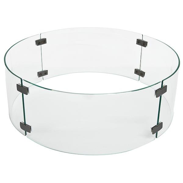 Starfire Designs 22" Round Fire Pit Glass Wind Guard Starfire Designs
