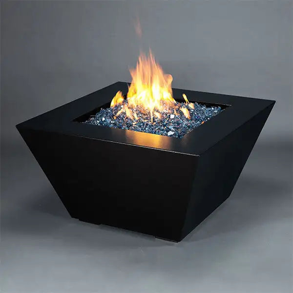 Starfire Designs Steel Mill Gas Fire Pit with Slide Out LPT Drawer Starfire Designs