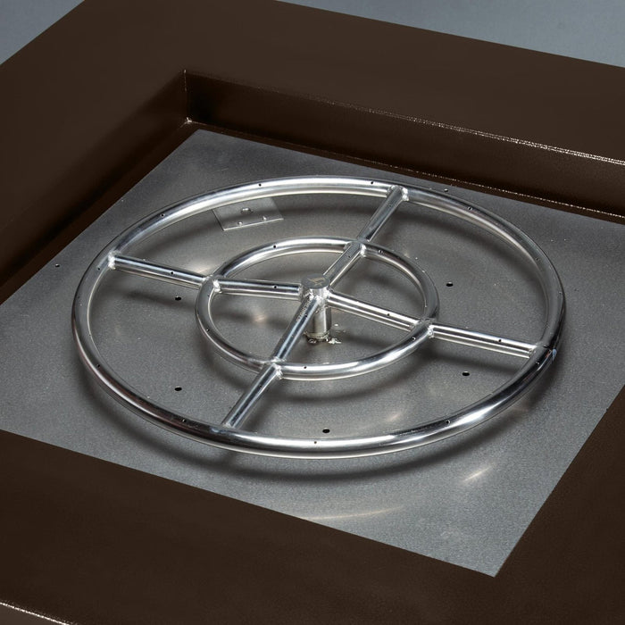 Starfire Designs Mill 40" Square Steel Gas Fire Pit Starfire Designs