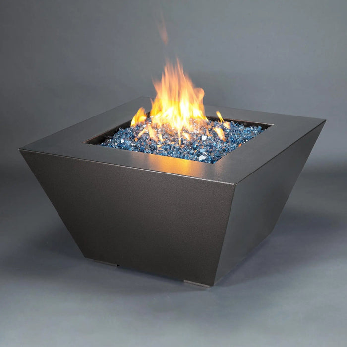 Starfire Designs Steel Mill Gas Fire Pit with Slide Out LPT Drawer Starfire Designs