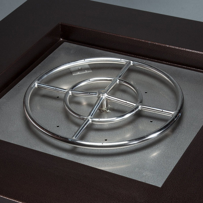 Starfire Designs Mill 40" Square Steel Gas Fire Pit Starfire Designs