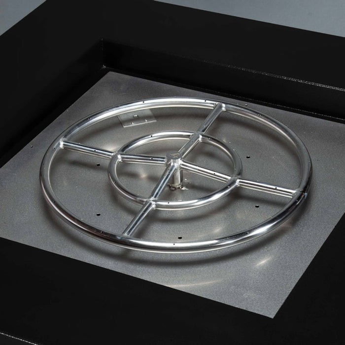 Starfire Designs Mill 40" Square Steel Gas Fire Pit Starfire Designs