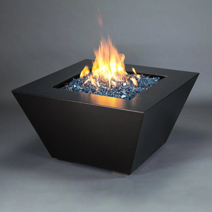 Starfire Designs Steel Mill Gas Fire Pit with Slide Out LPT Drawer Starfire Designs