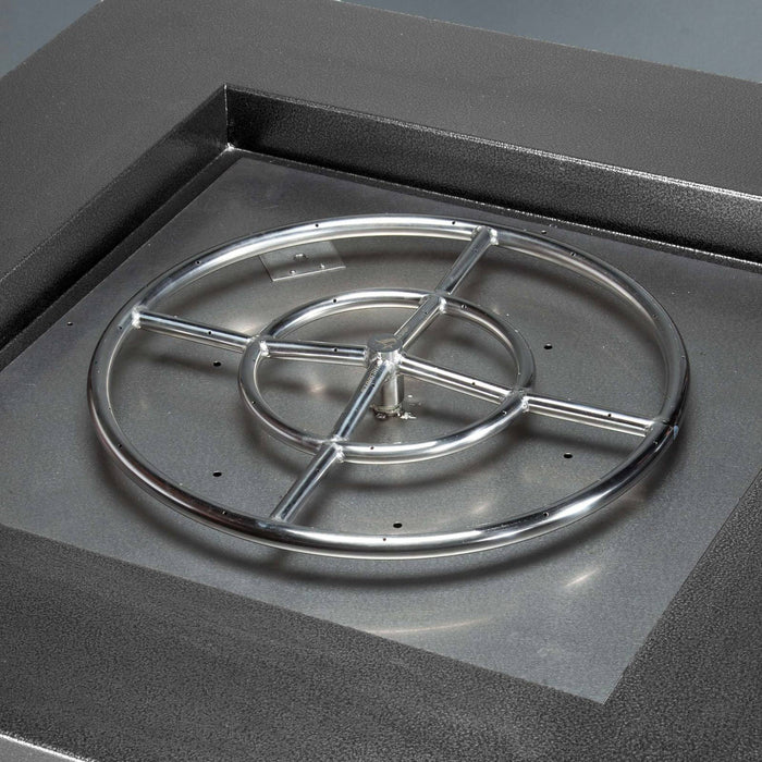 Starfire Designs Mill 40" Square Steel Gas Fire Pit Starfire Designs