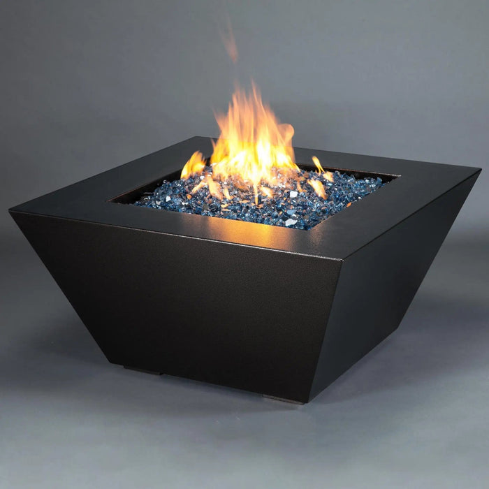 Starfire Designs Steel Mill Gas Fire Pit with Slide Out LPT Drawer Starfire Designs
