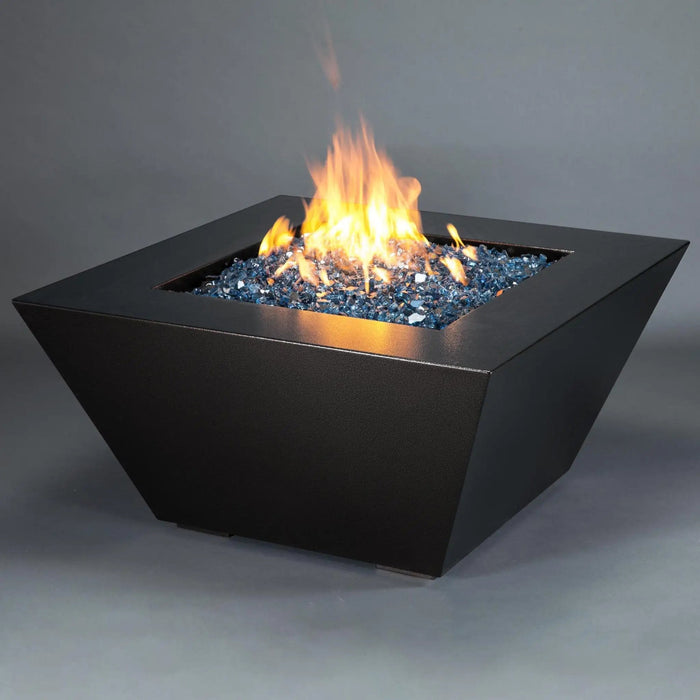 Starfire Designs Steel Mill Gas Fire Pit with Slide Out LPT Drawer Starfire Designs