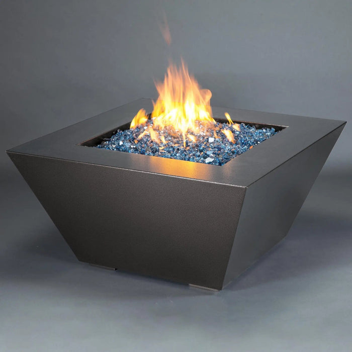 Starfire Designs Steel Mill Gas Fire Pit with Slide Out LPT Drawer Starfire Designs