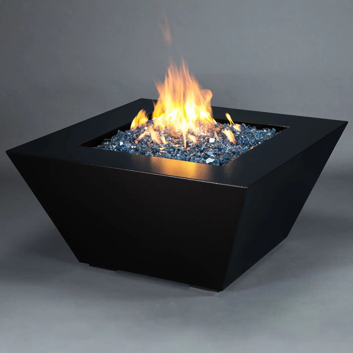 Starfire Designs Steel Mill Gas Fire Pit with Slide Out LPT Drawer Starfire Designs